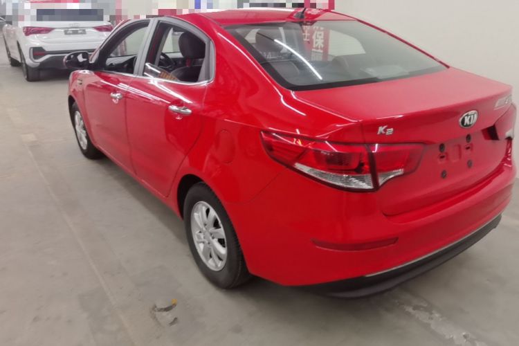 Used Kia K2 2015 Sedan 1.4L Automatic GLS Rear Left 45 Deg