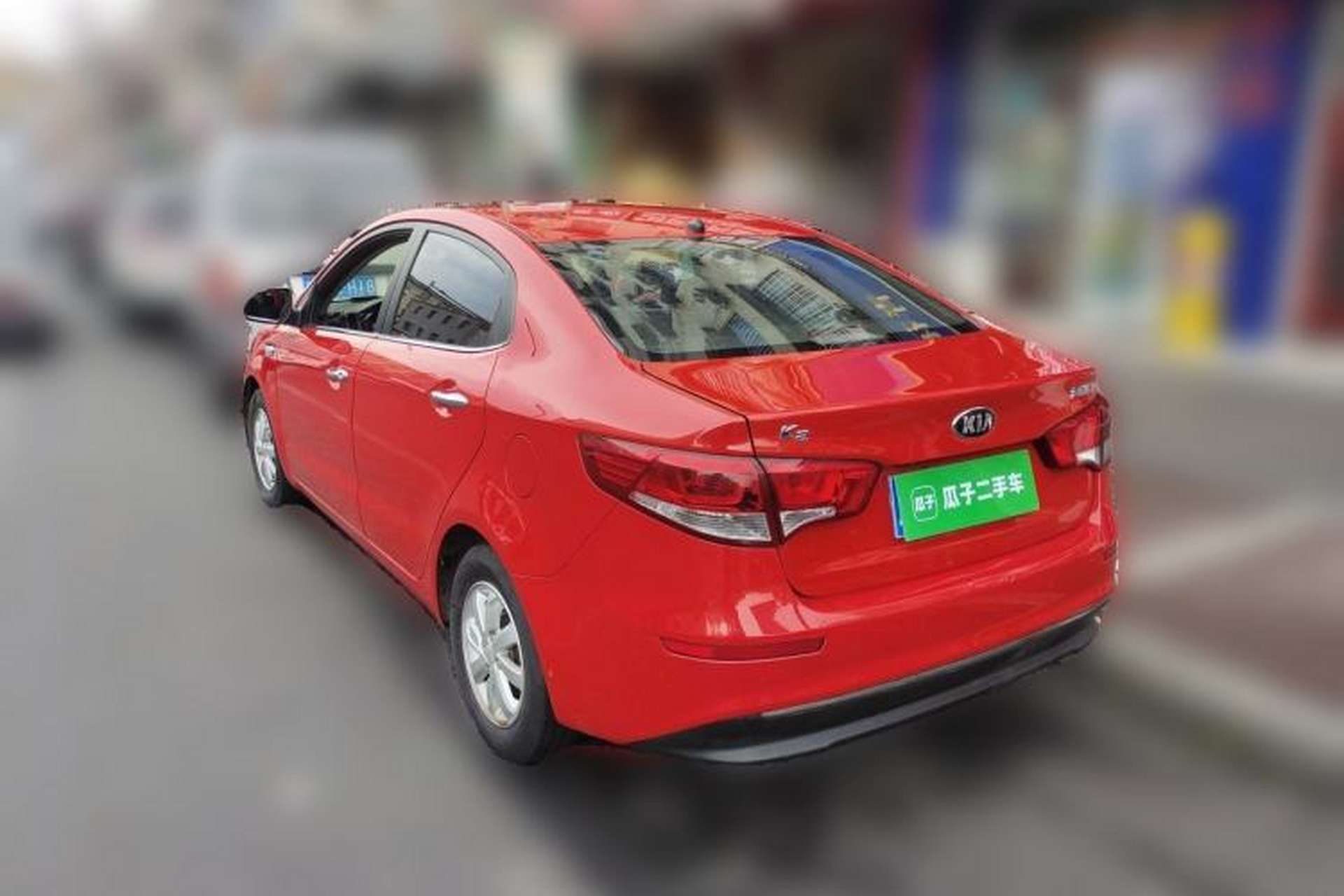Used Kia K2 2015 Sedan 1.4L Automatic GLS Rear Left 45 Deg
