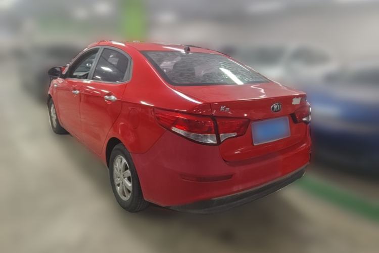 Used Kia K2 2015 Sedan 1.4L Automatic GLS Rear Left 45 Deg
