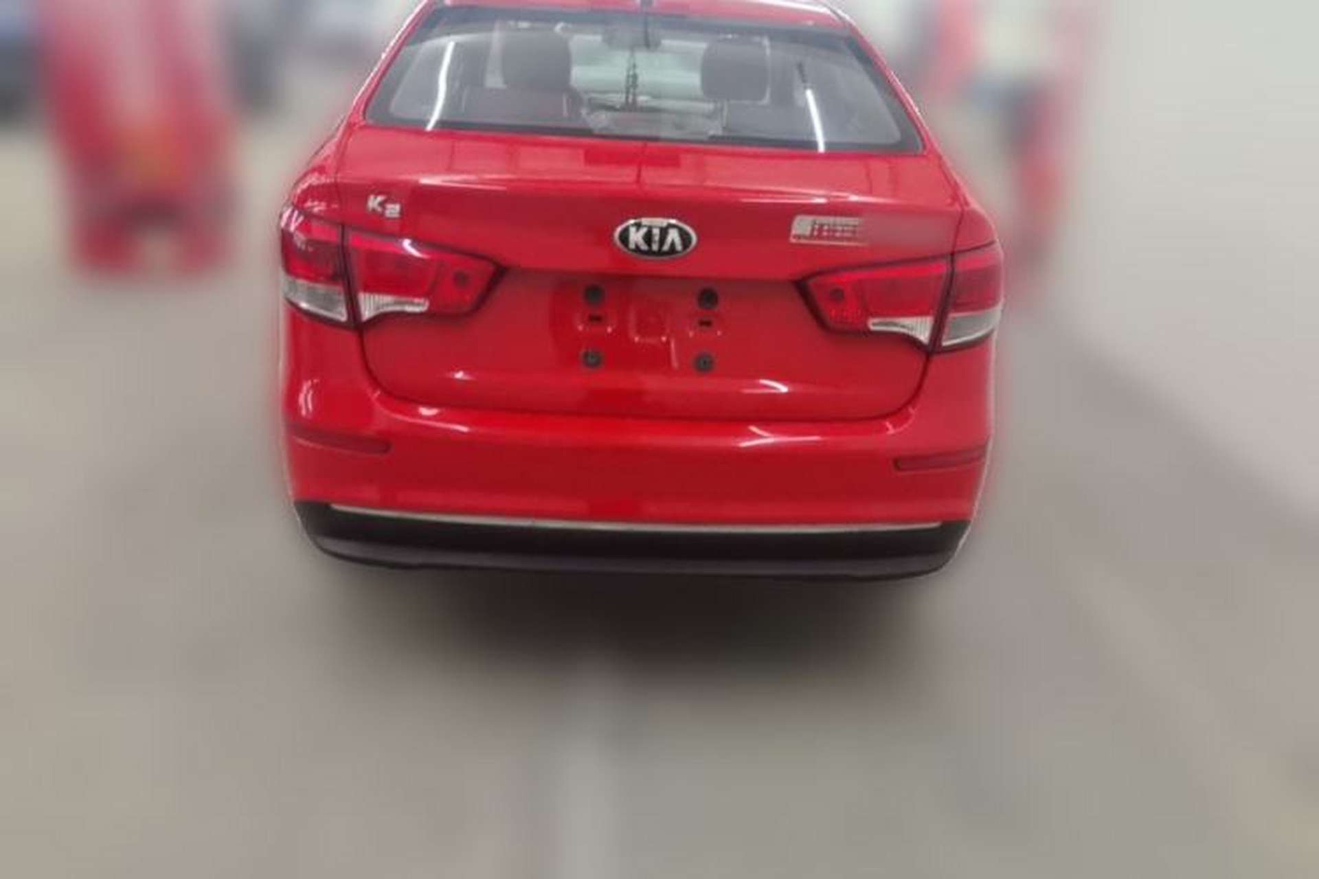 Used Kia K2 2015 Sedan 1.4L Automatic GLS Rear