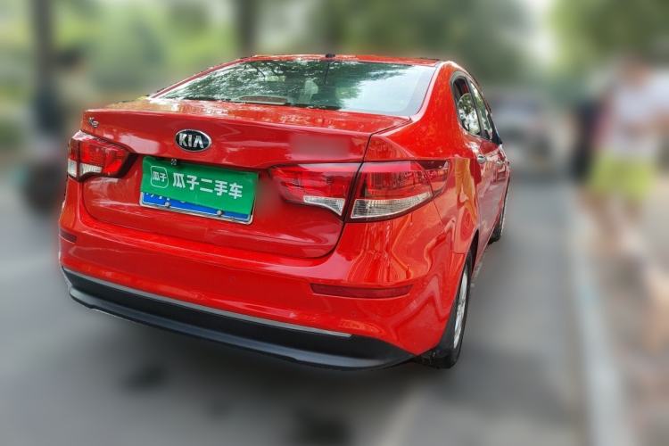 Used Kia K2 2015 Sedan 1.4L Automatic GLS Rear Right 45 Deg