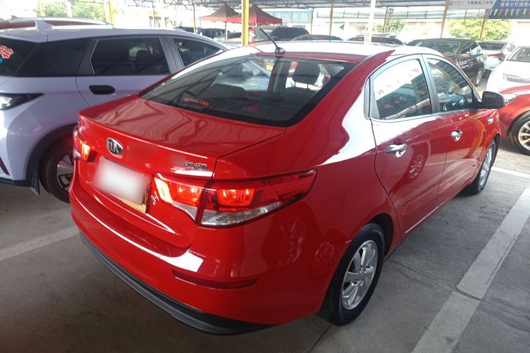 Used Kia K2 2015 Sedan 1.4L Automatic GLS Rear Right 45 Deg