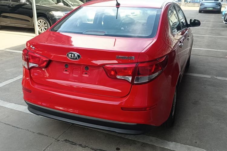 Used Kia K2 2015 Sedan 1.4L MT GLS Rear Right 45 Deg