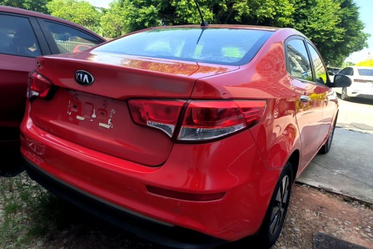 Used Kia K2 2015 Sedan 1.4L Automatic GLS Rear Right 45 Deg