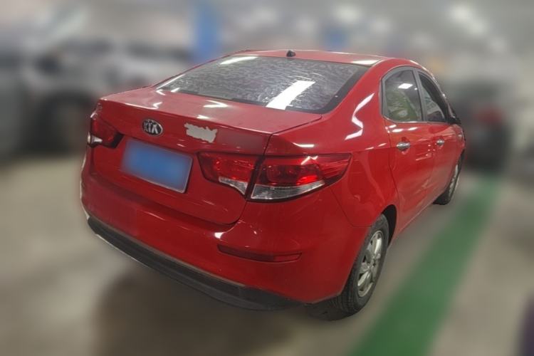 Used Kia K2 2015 Sedan 1.4L Automatic GLS Rear Right 45 Deg