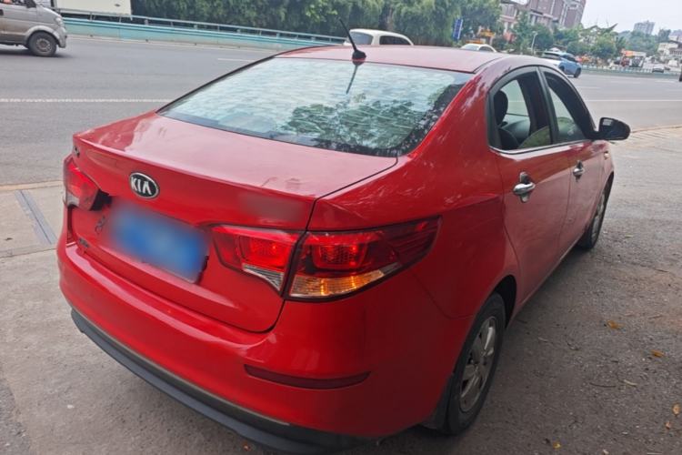 Used Kia K2 2015 Sedan 1.4L MT GLS Rear Right 45 Deg