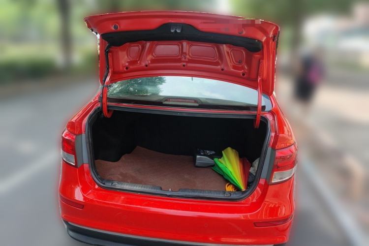 Used Kia K2 2015 Sedan 1.4L Automatic GLS Trunk