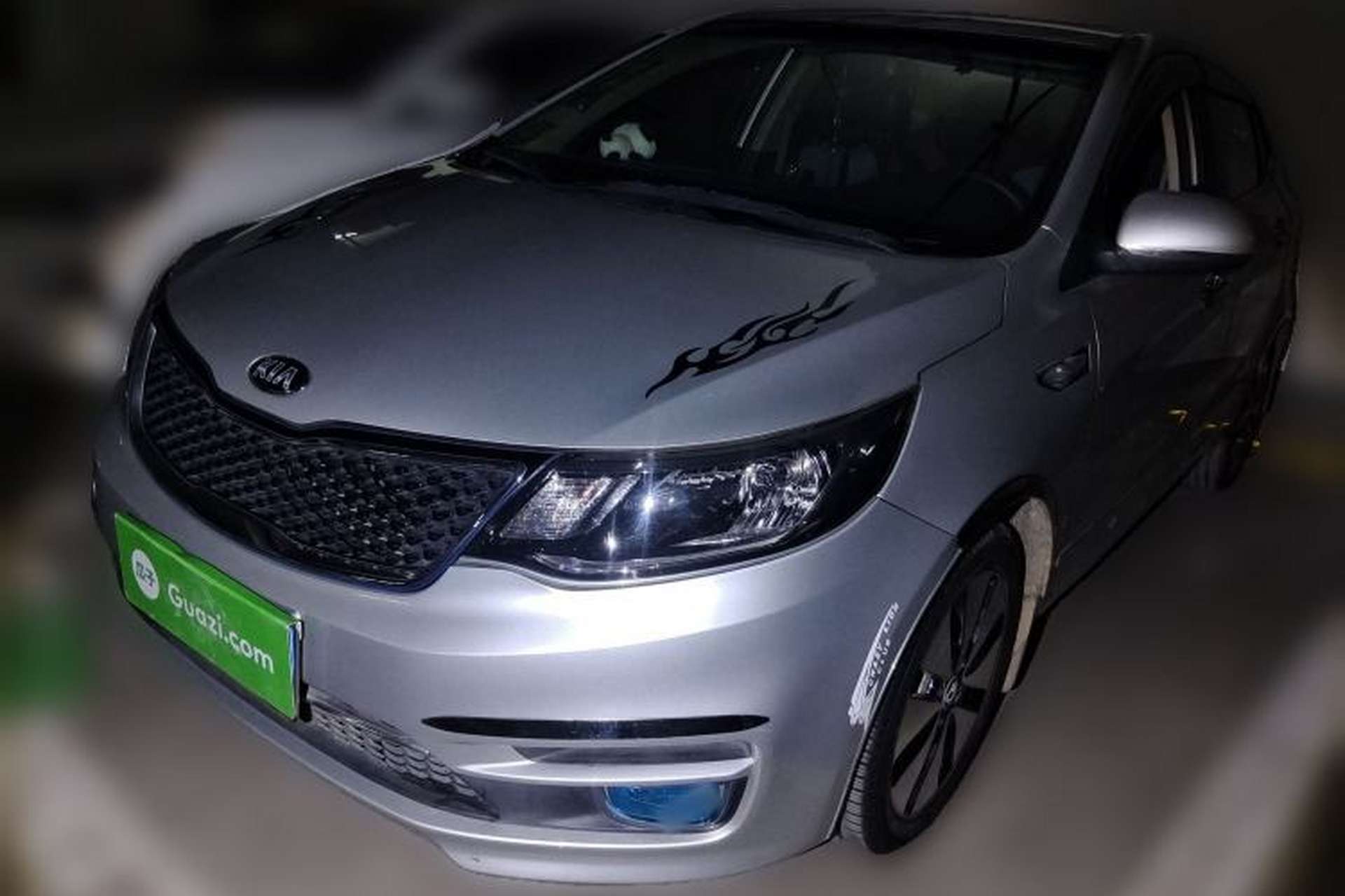 Used Kia K2 2015 Hatchback 1.4L MT GLS Cool Edition Front Left 45 Deg
