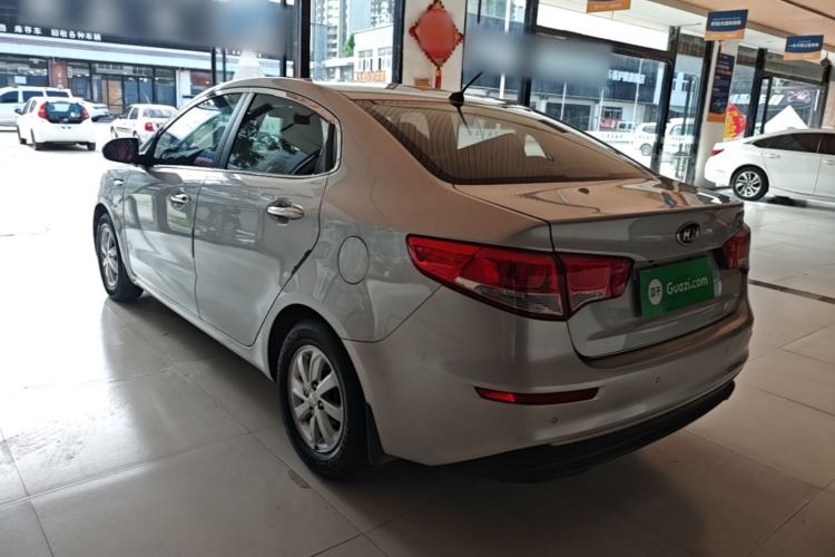 Used Kia K2 2015 Sedan 1.4L MT GLS Rear Left 45 Deg