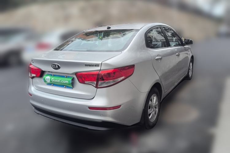 Used Kia K2 2015 Sedan 1.4L MT GLS Rear Right 45 Deg