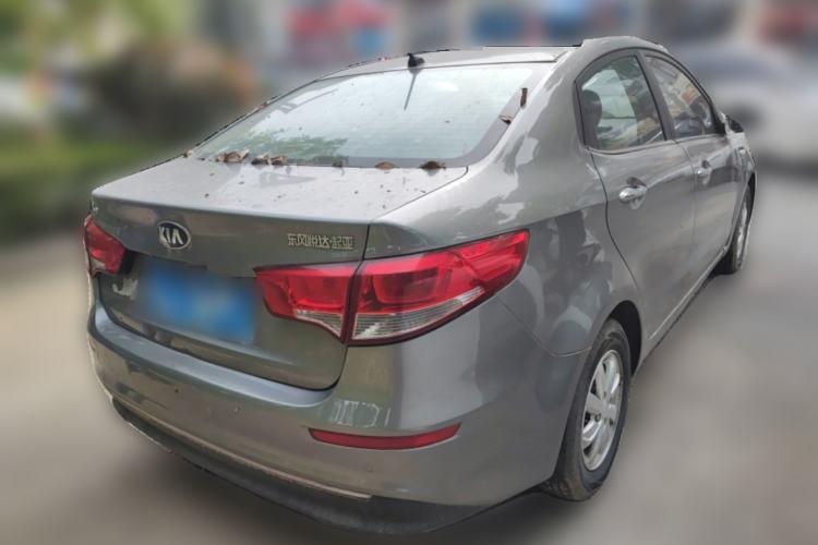 Used Kia K2 2015 Sedan 1.4L MT GLS Rear Right 45 Deg