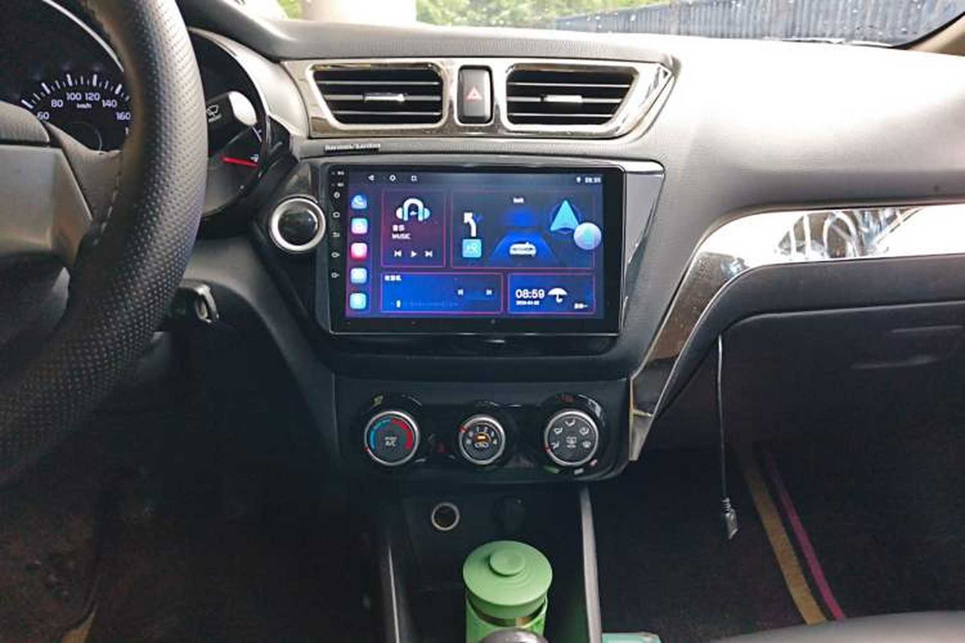 Used Kia K2 2015 Sedan 1.4L MT GLS Audio And AC Panel