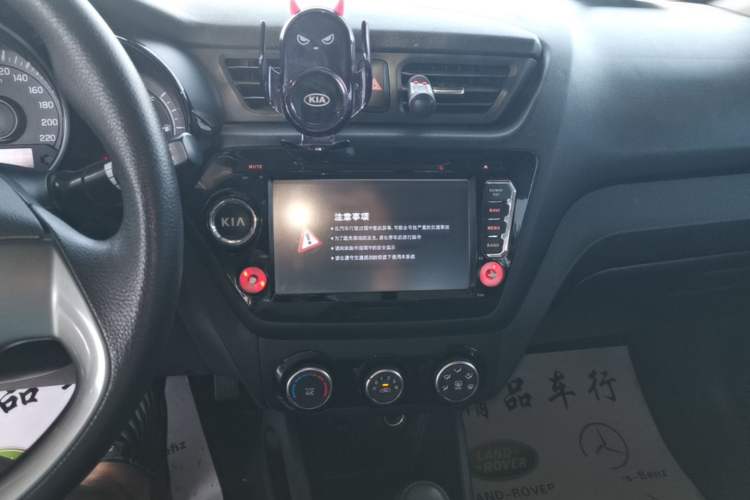 Used Kia K2 2015 Sedan 1.4L Automatic GLS Audio And AC Panel