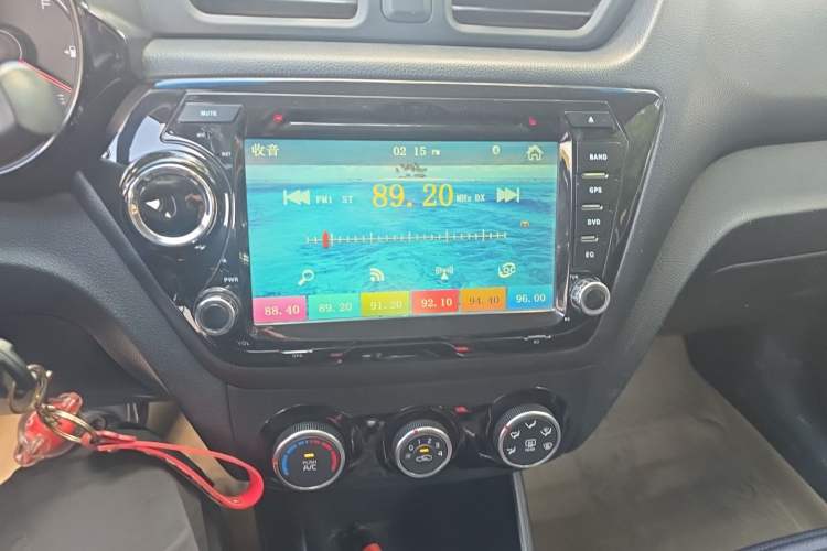 Used Kia K2 2015 Sedan 1.4L Automatic GLS Audio And AC Panel