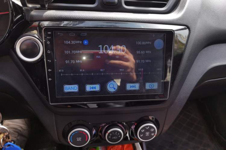 Used Kia K2 2015 Sedan 1.4L Automatic GLS Audio And AC Panel