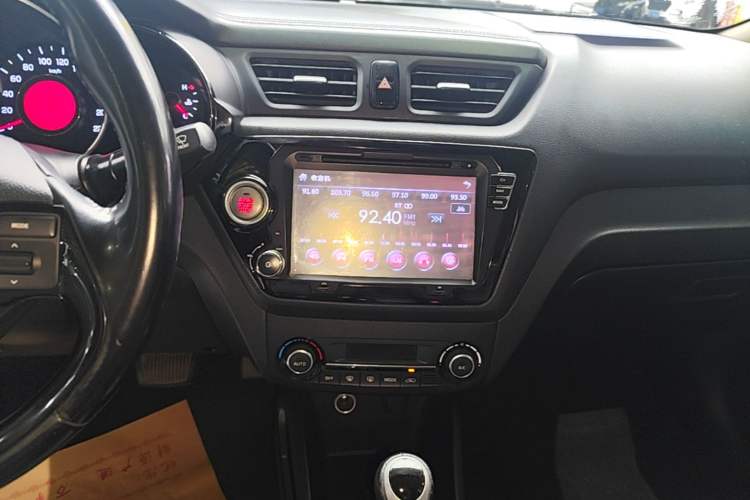 Used Kia K2 2015 Sedan 1.6L Automatic Transmission Premium Audio And AC Panel