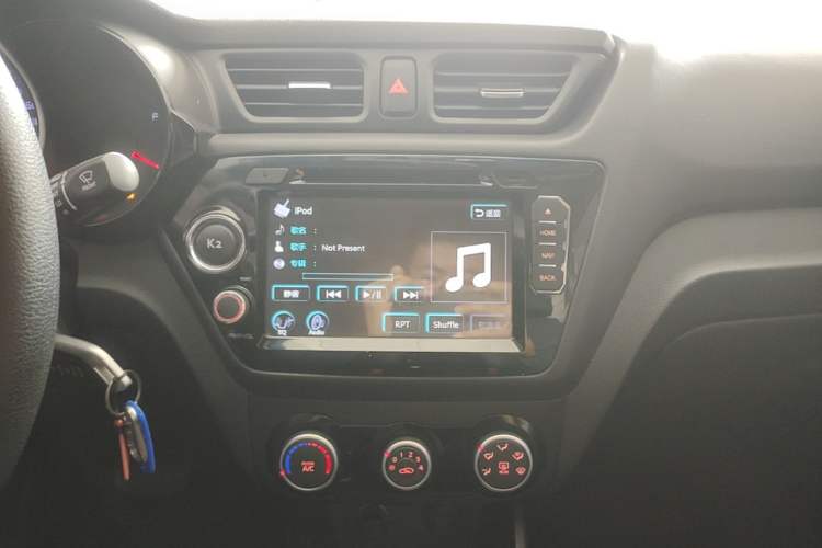 Used Kia K2 2015 Sedan 1.4L Automatic GLS Audio And AC Panel