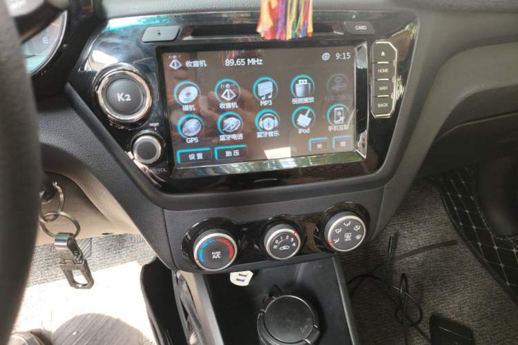 Used Kia K2 2015 Sedan 1.4L MT GLS Audio And AC Panel