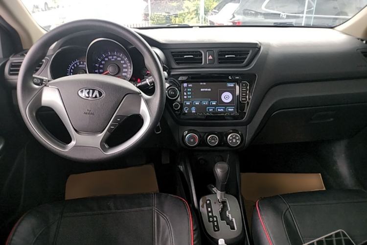 Used Kia K2 2015 Sedan 1.4L Automatic GLS Center Console