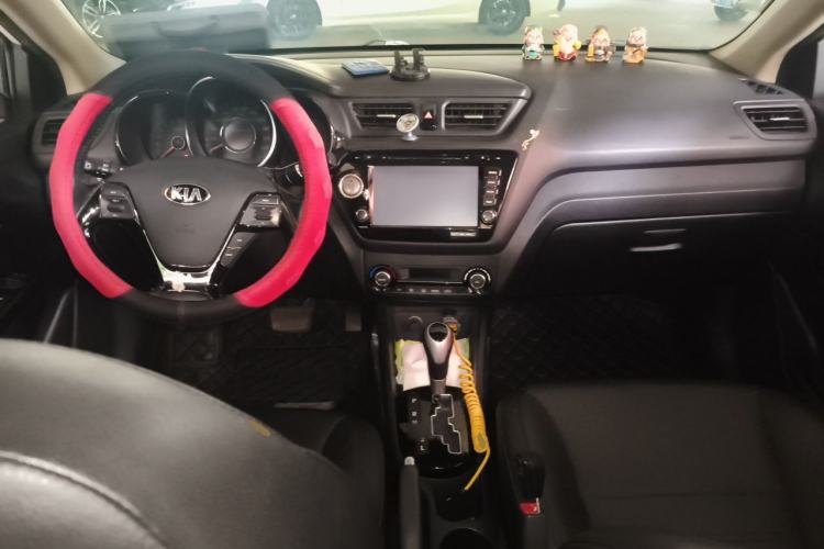 Used Kia K2 2015 Sedan 1.6L Automatic Transmission Premium Center Console