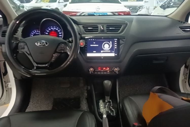 Used Kia K2 2015 Sedan 1.6L Automatic Transmission Premium Center Console