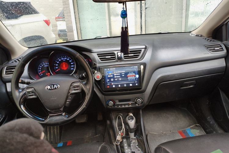 Used Kia K2 2015 Sedan 1.6L Automatic Transmission Premium Center Console