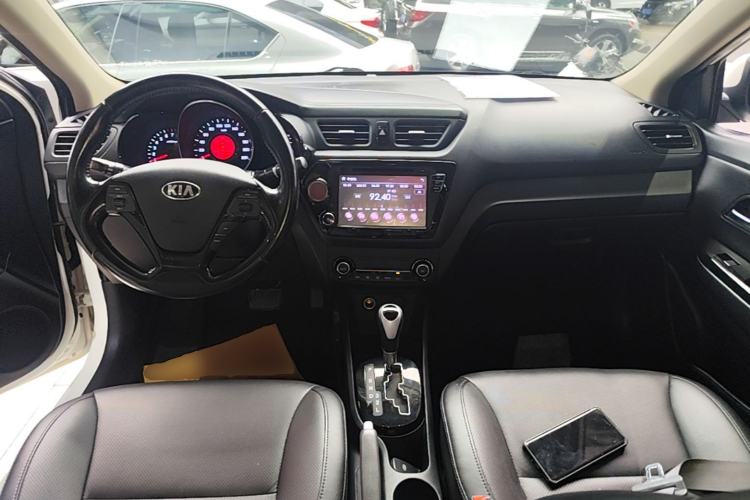 Used Kia K2 2015 Sedan 1.6L Automatic Transmission Premium Center Console