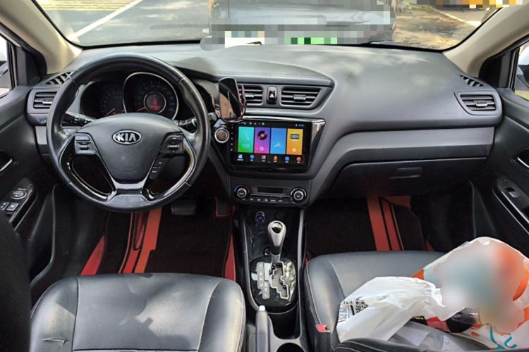 Used Kia K2 2015 Sedan 1.6L Automatic Transmission Premium Center Console