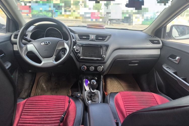 Used Kia K2 2015 Sedan 1.4L MT GLS Center Console