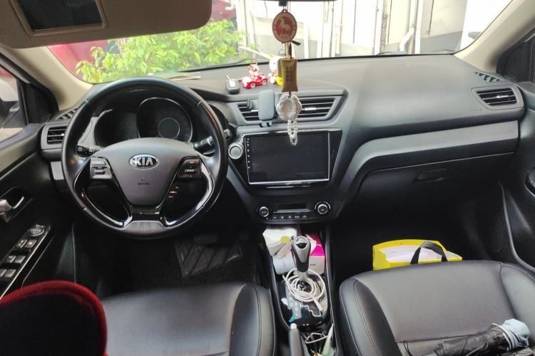 Used Kia K2 2015 Sedan 1.6L Automatic Transmission Premium Center Console