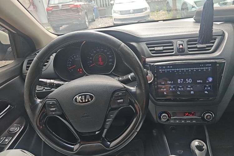 Used Kia K2 2015 Sedan 1.6L Automatic Transmission Premium Center Console
