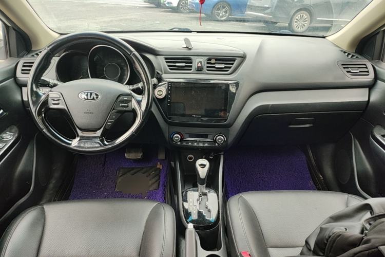Used Kia K2 2015 Sedan 1.6L Automatic Transmission Premium Center Console
