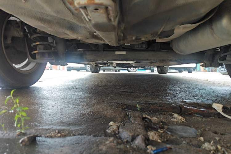 Used Kia K2 2015 Sedan 1.4L MT TOP Chassis Rear