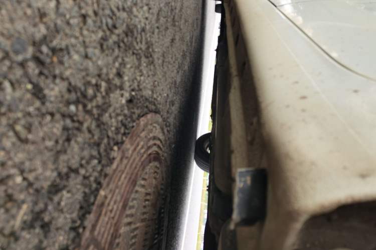 Used Kia K2 2015 Sedan 1.4L MT TOP Chassis Rear Left
