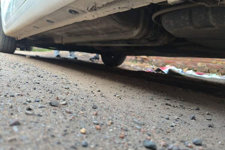 Used Kia K2 2015 Sedan 1.4L MT GLS Chassis Rear Left