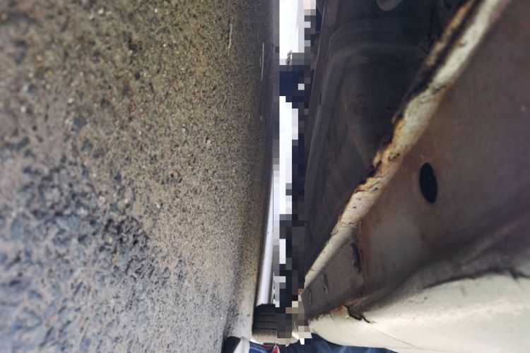 Used Kia K2 2015 Sedan 1.4L MT GLS Chassis Rear Right
