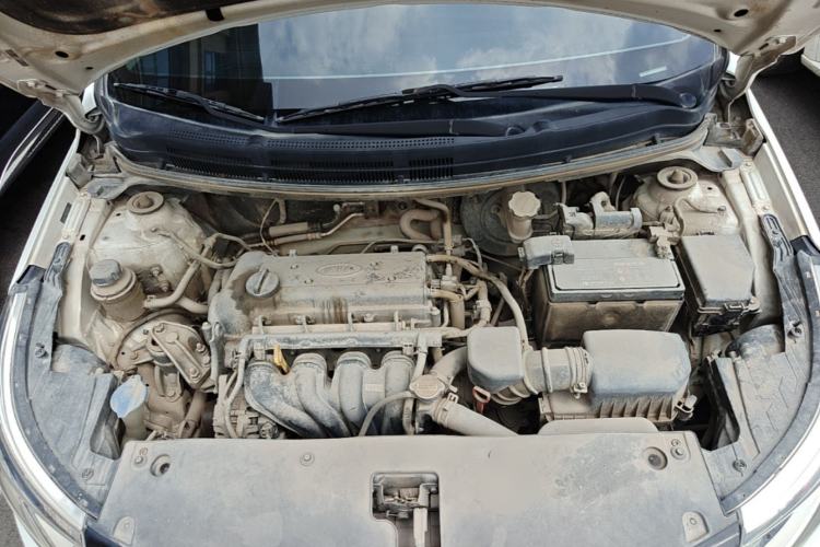 Used Kia K2 2015 Sedan 1.4L Automatic GLS Engine Bay