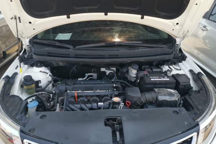 Used Kia K2 2015 Sedan 1.4L Automatic GLS Engine Bay