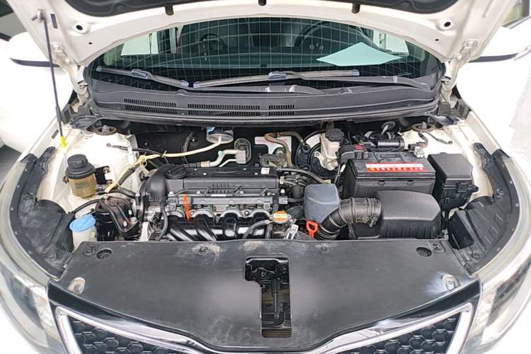 Used Kia K2 2015 Sedan 1.4L Automatic GLS Engine Bay