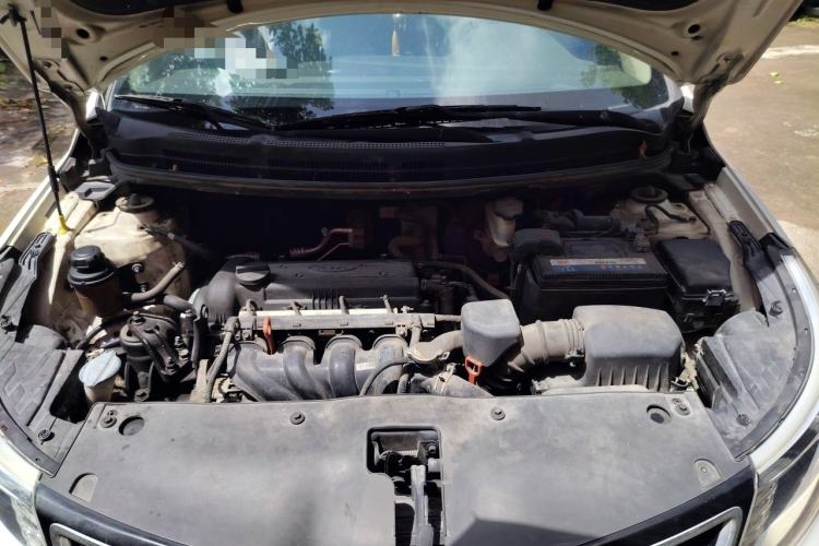 Used Kia K2 2015 Sedan 1.4L Automatic GLS Engine Bay