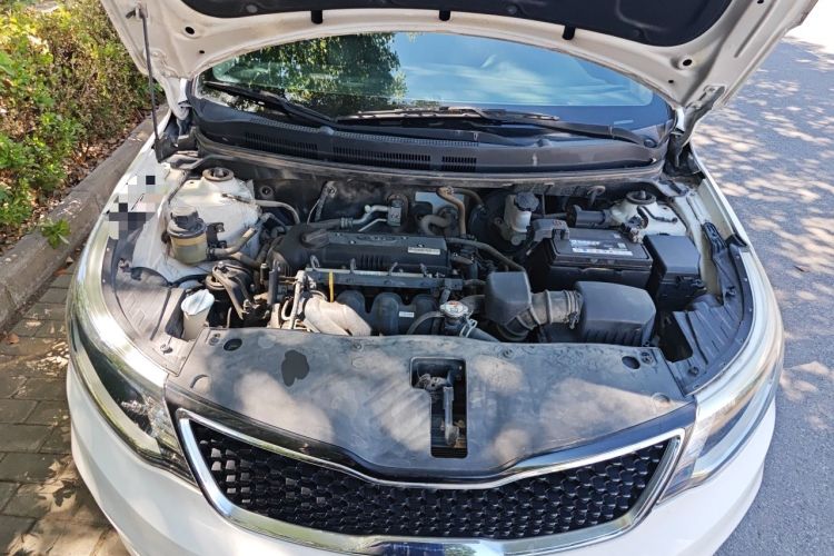 Used Kia K2 2015 Sedan 1.4L MT GLS Engine Bay