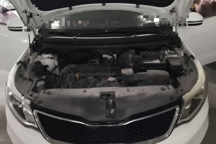 Used Kia K2 2015 Sedan 1.6L Automatic Transmission Premium Engine Bay