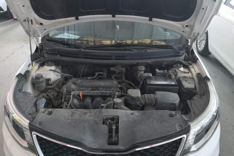 Used Kia K2 2015 Hatchback 1.4L MT GLS Cool Edition Engine Bay