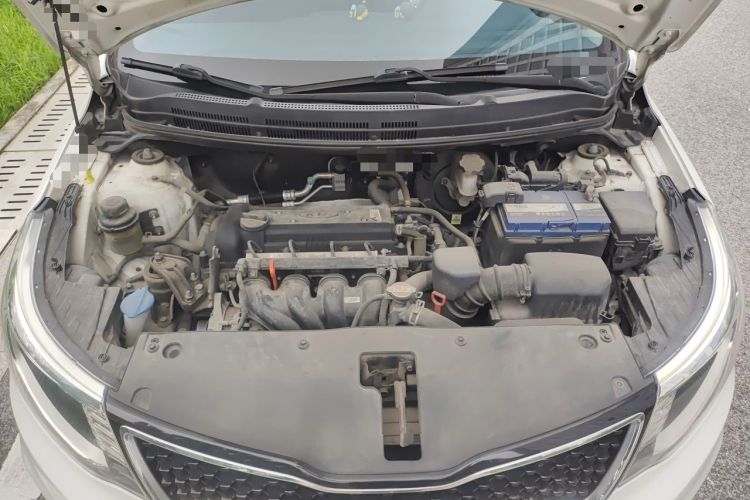 Used Kia K2 2015 Sedan 1.4L Automatic GLS Engine Bay