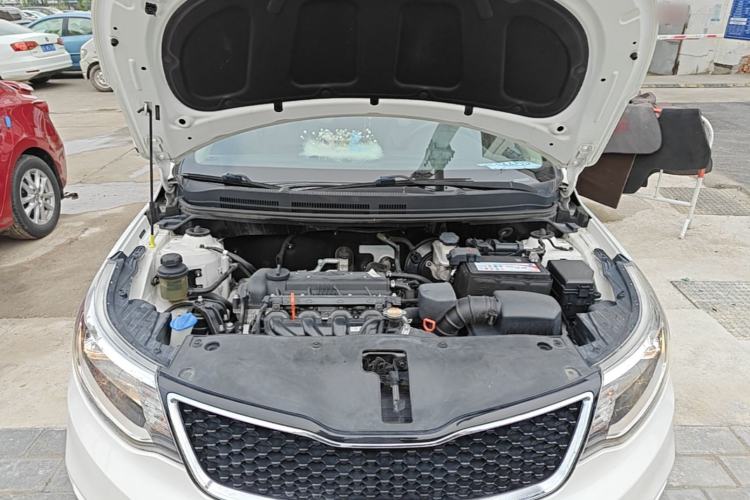 Used Kia K2 2015 Sedan 1.4L Automatic GLS Engine Bay