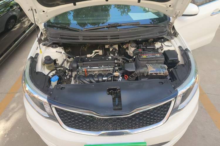 Used Kia K2 2015 Sedan 1.4L Automatic GLS Engine Bay