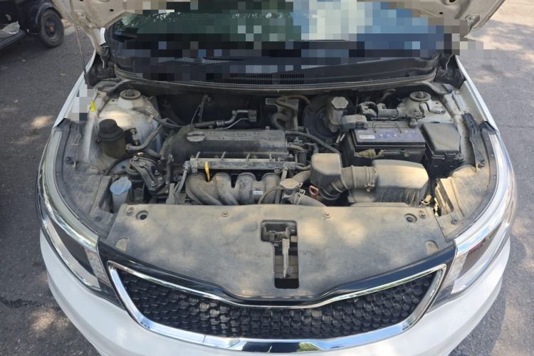 Used Kia K2 2015 Sedan 1.4L Automatic GLS Engine Bay
