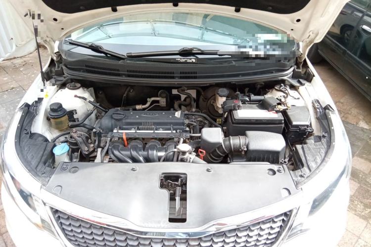 Used Kia K2 2015 Sedan 1.4L Automatic GLS Engine Bay
