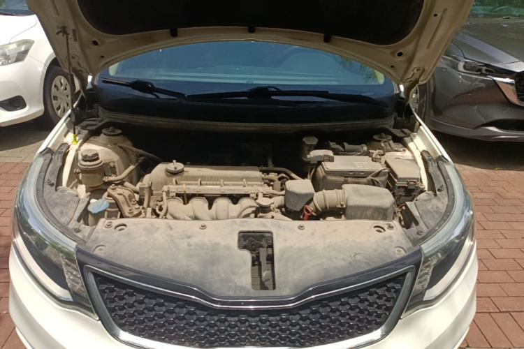 Used Kia K2 2015 Sedan 1.4L Automatic GLS Engine Bay