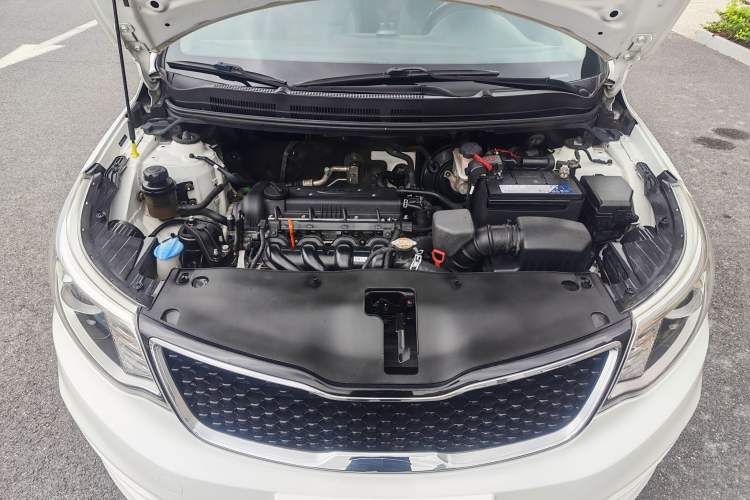 Used Kia K2 2015 Sedan 1.6L Automatic Transmission Premium Engine Bay